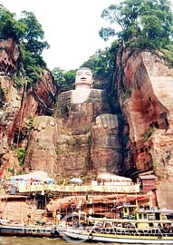 Leshan Giant Buddha, Leshan City, Sichuan Province